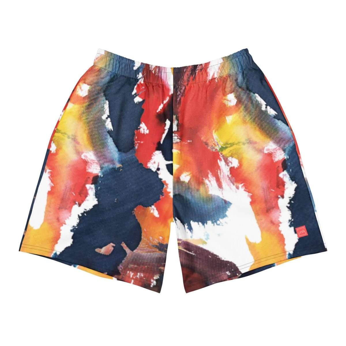 Color Splah Long Shorts - unik.fashion
