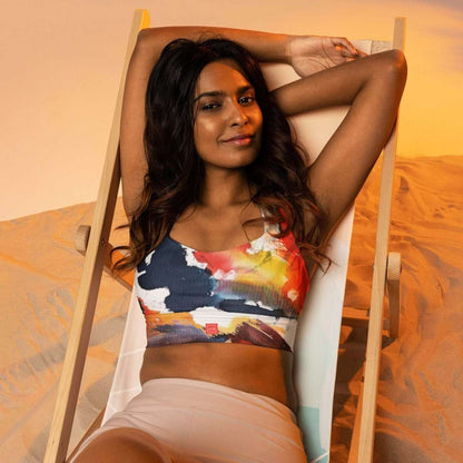 Color Splash Sports Bra - unik.fashion
