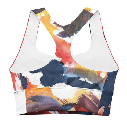 Color Splash Sports Bra - unik.fashion
