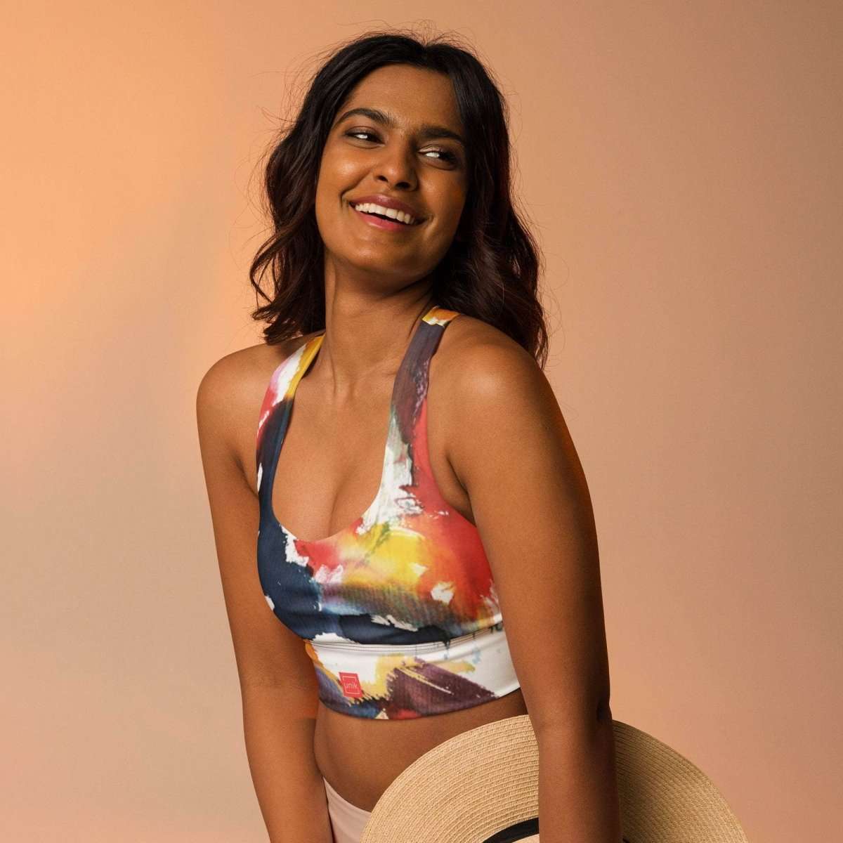 Color Splash Sports Bra - unik.fashion