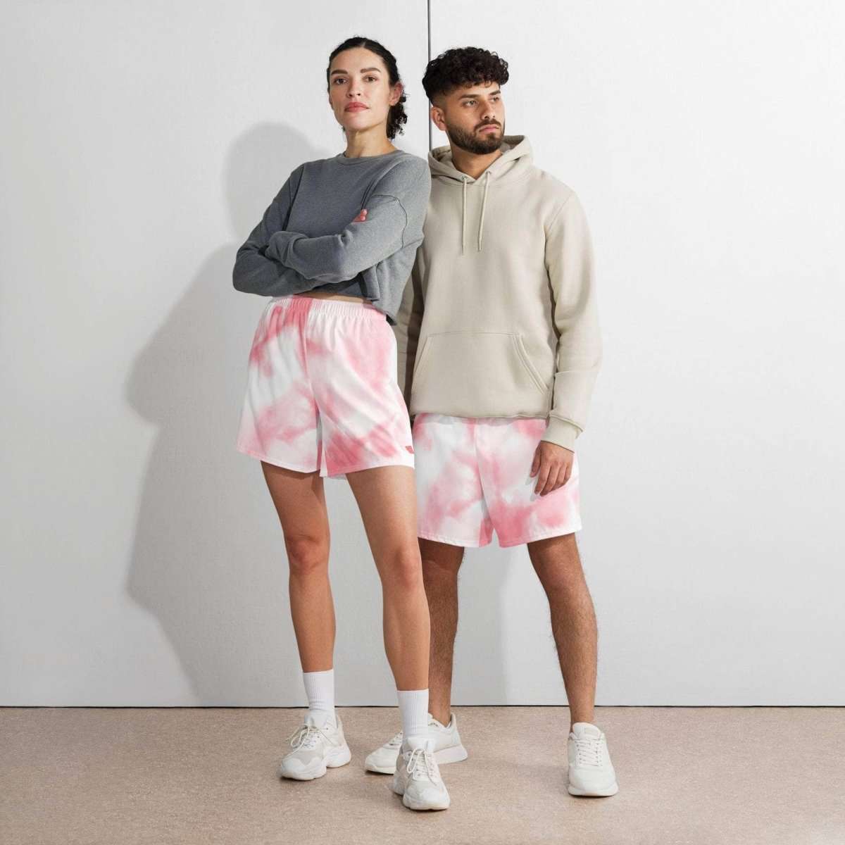 Coral Mist Long Shorts - unik.fashion