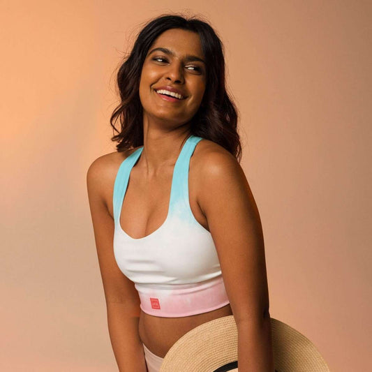 Cotton Cloud Sports Bra - unik.fashion
