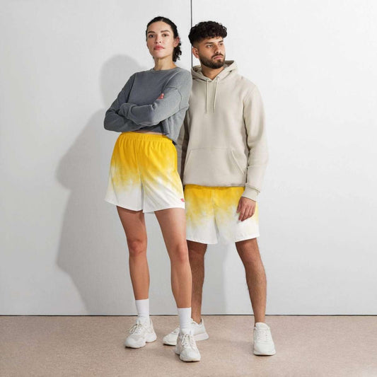 Golden Cloud Long Shorts - unik.fashion