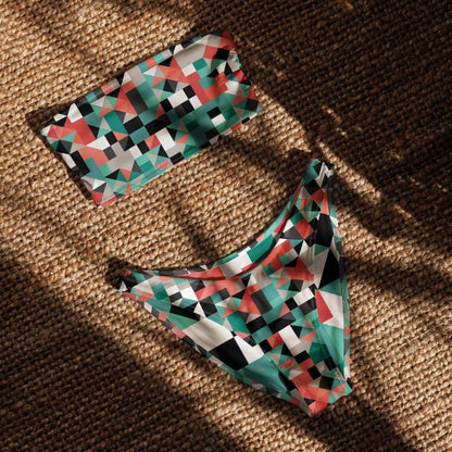 Pixel Clash bandeau - unik.fashion