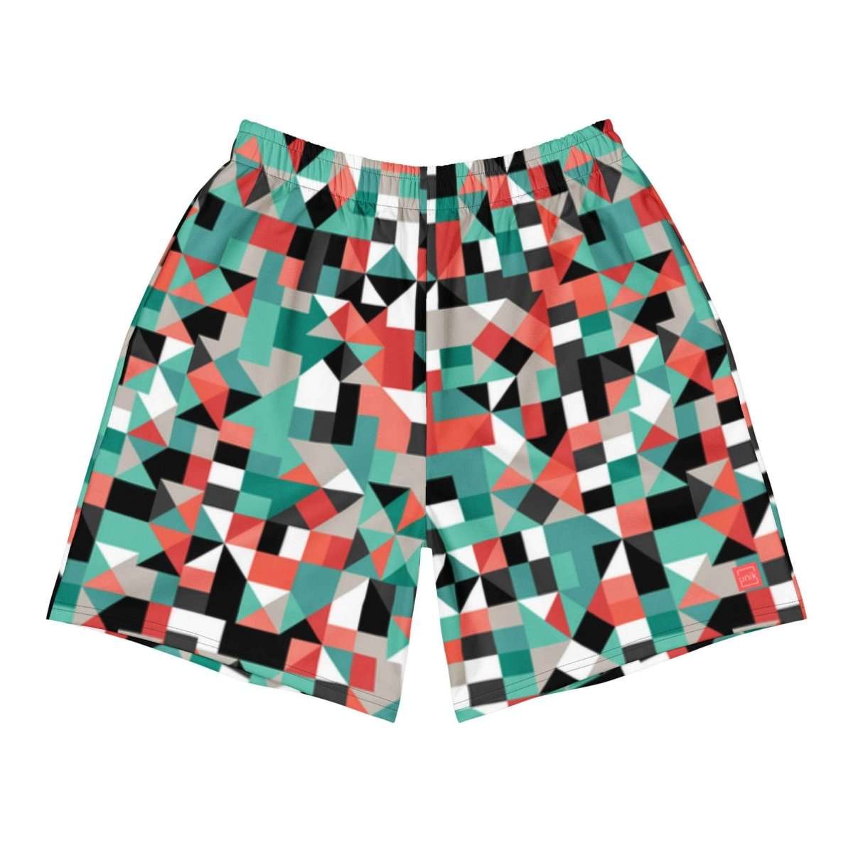 Pixel Clash Long Shorts - unik.fashion