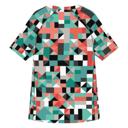 Pixel Clash rash guard - unik.fashion