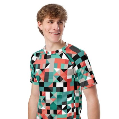 Pixel Clash rash guard - unik.fashion