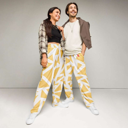 Sunbeam Wide-leg joggers - unik.fashion
