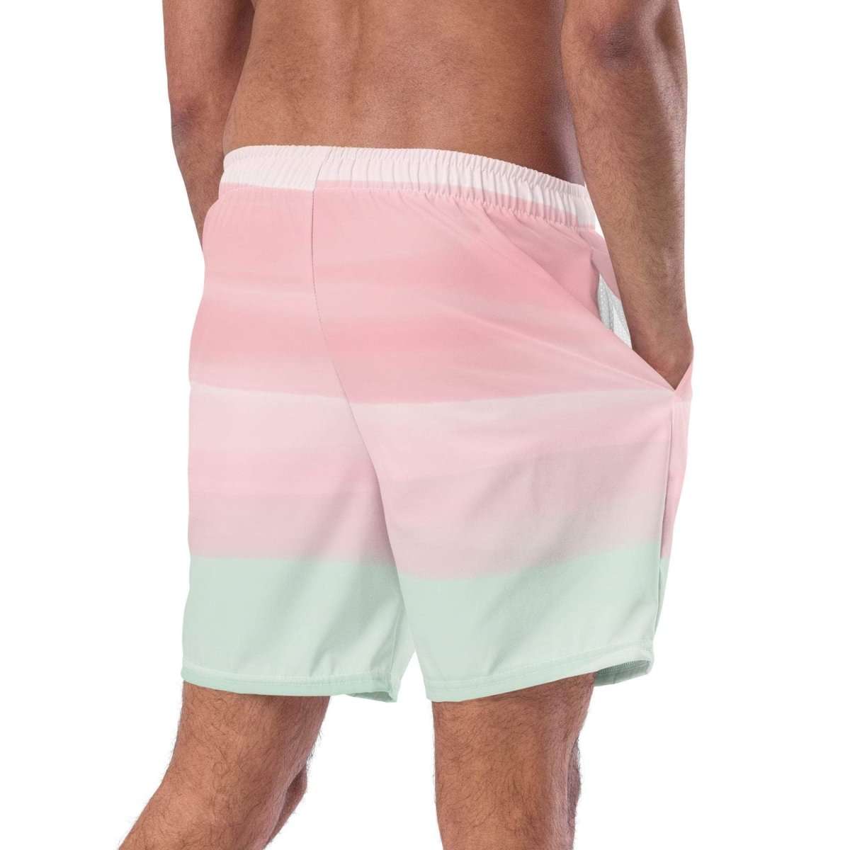 Sunset Foam Swim Trunks - unik.fashion