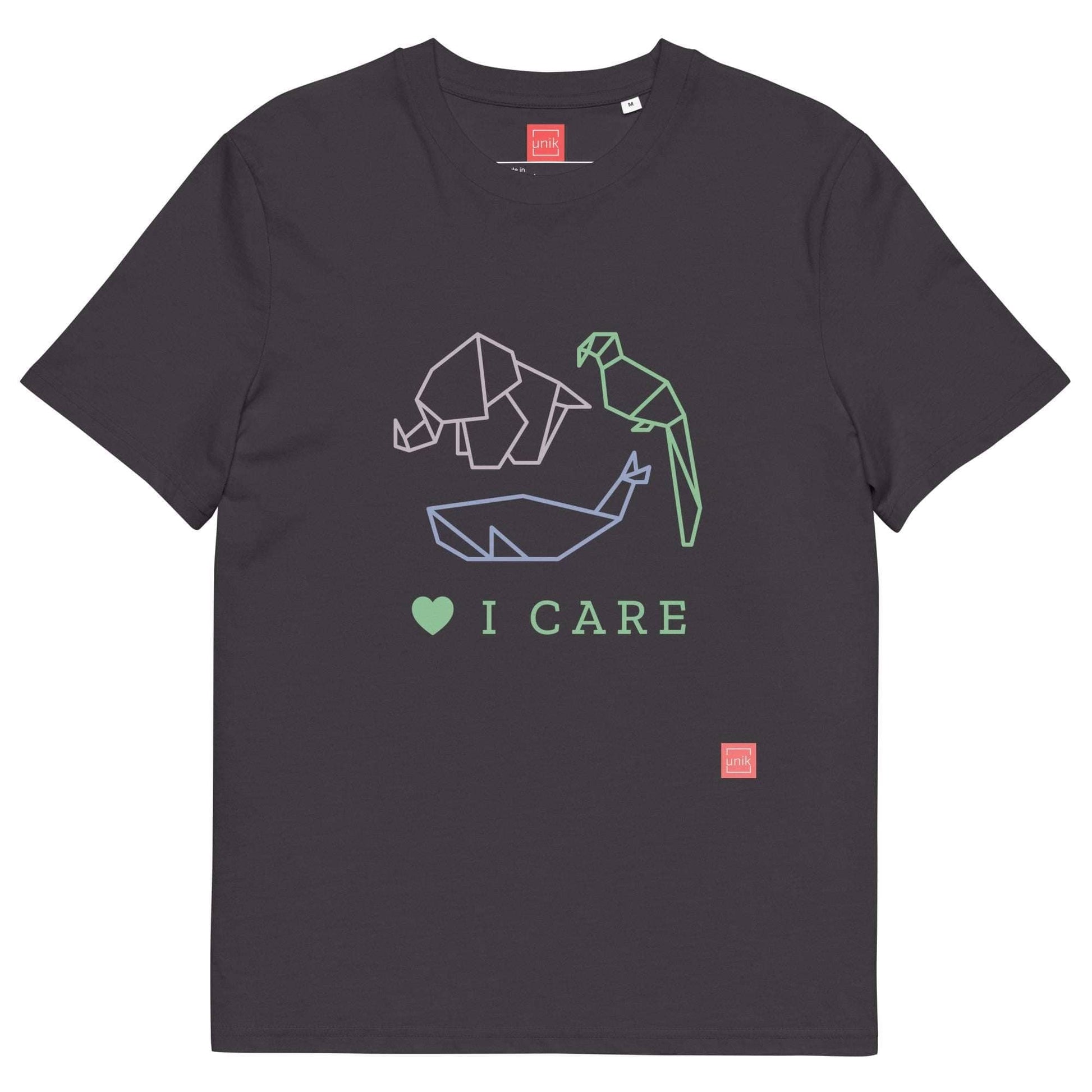 unik.fashion Anthracite / S Animals t-shirt