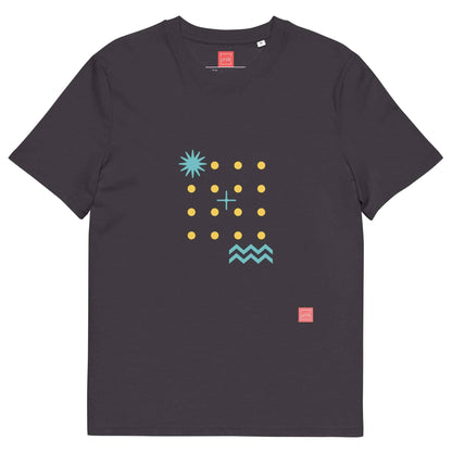unik.fashion Anthracite / S Dots t-shirt