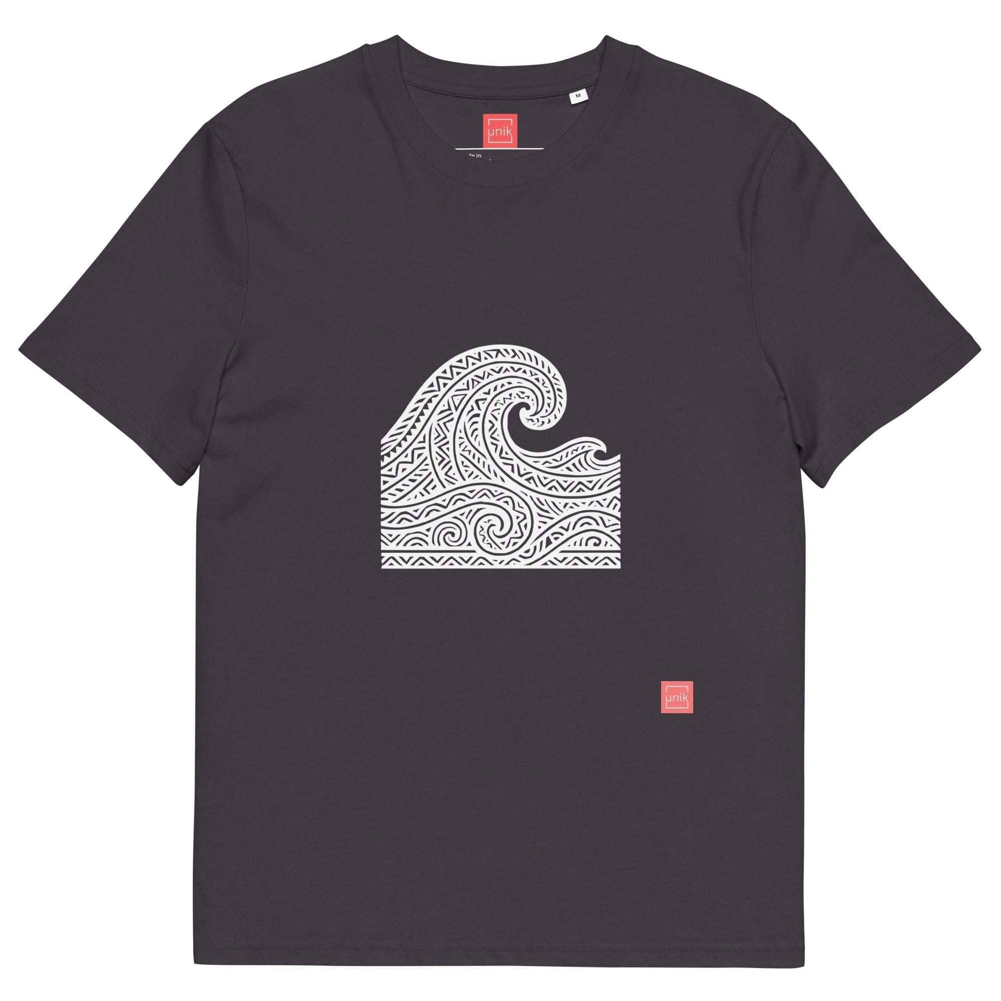 unik.fashion Anthracite / S Waves t-shirt