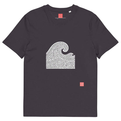 unik.fashion Anthracite / S Waves t-shirt