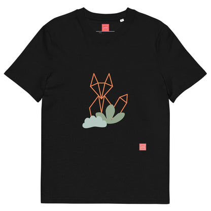 unik.fashion Black / S Fox t-shirt