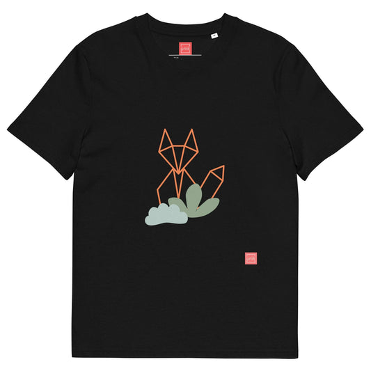 unik.fashion Black / S Fox t-shirt