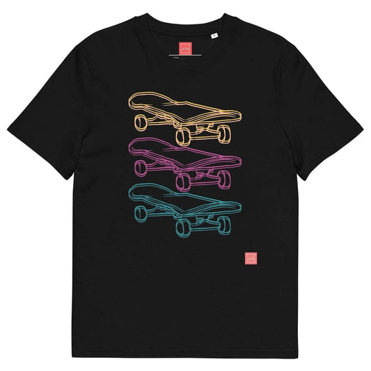 unik.fashion Black / S Skate  t-shirt
