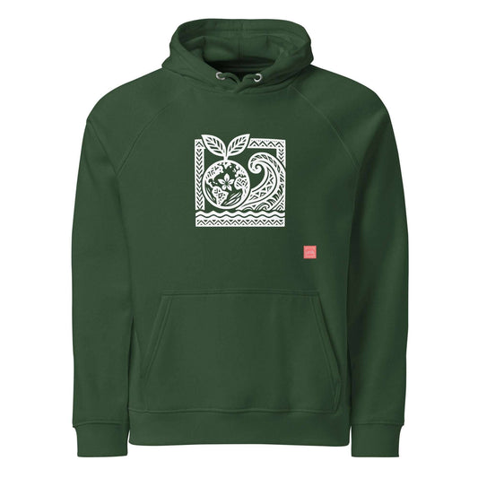 unik.fashion Bottle green / XS Earth hoodie
