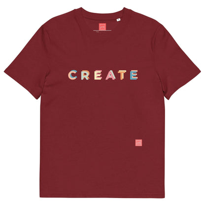 unik.fashion Burgundy / S Create t-shirt