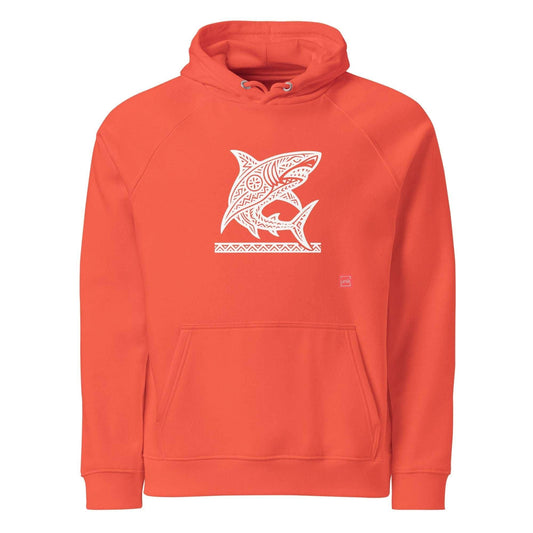 unik.fashion Burnt Orange / XS Shark hoodie