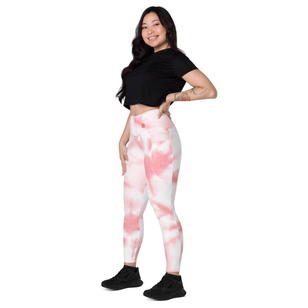 Coral Mist Leggings - unik.fashion