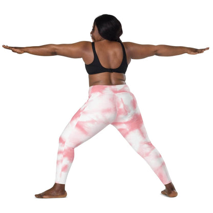 Coral Mist Leggings - unik.fashion