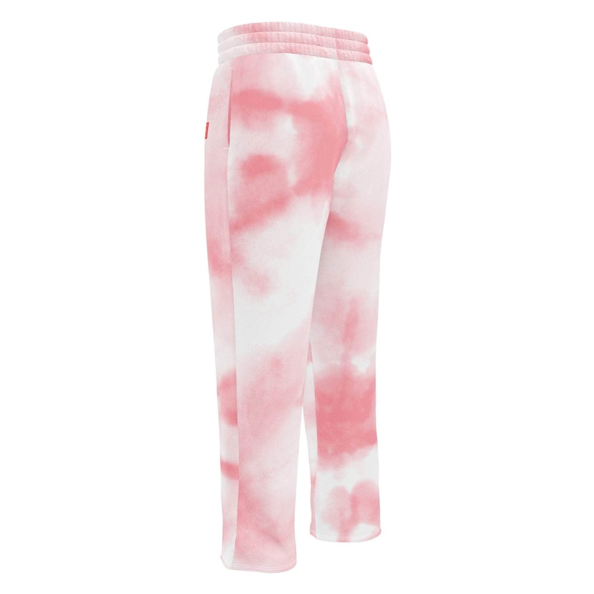 Coral Mist Wide-leg joggers - unik.fashion