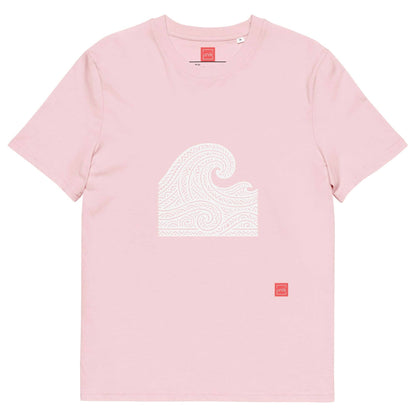 unik.fashion Cotton Pink / S Waves t-shirt
