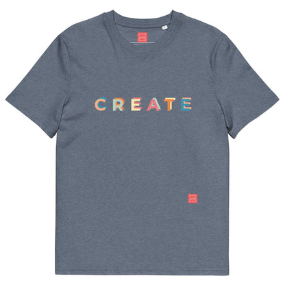 unik.fashion Dark Heather Blue / S Create t-shirt