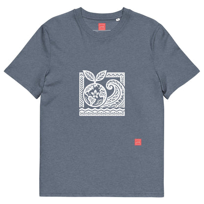 unik.fashion Dark Heather Blue / S Earth t-shirt