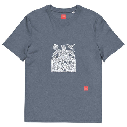 unik.fashion Dark Heather Blue / S Turtle t-shirt