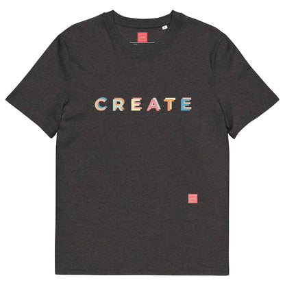 unik.fashion Dark Heather Grey / S Create t-shirt
