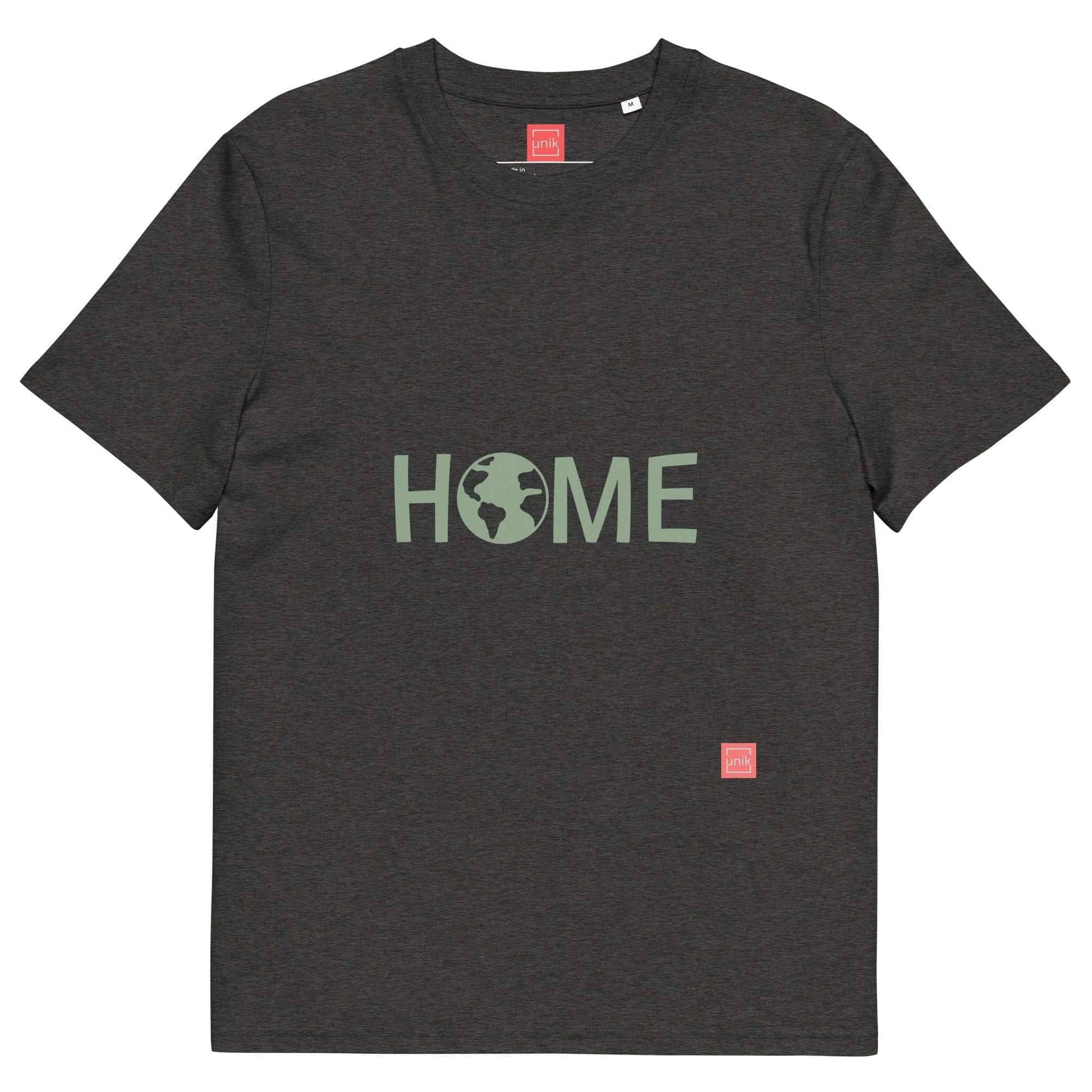 unik.fashion Dark Heather Grey / S Home t-shirt