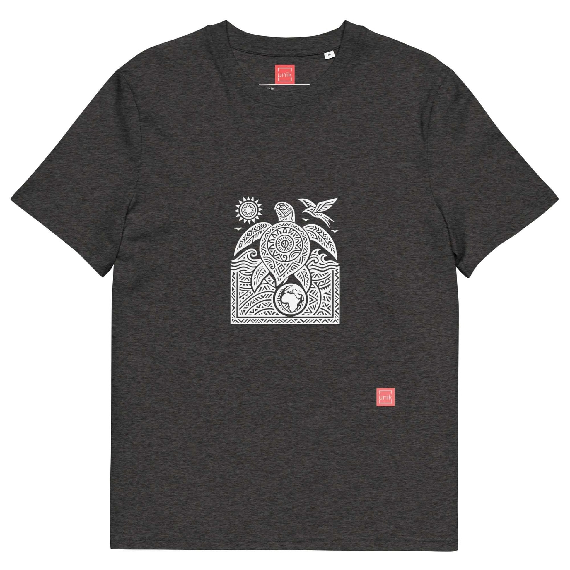 unik.fashion Dark Heather Grey / S Turtle t-shirt