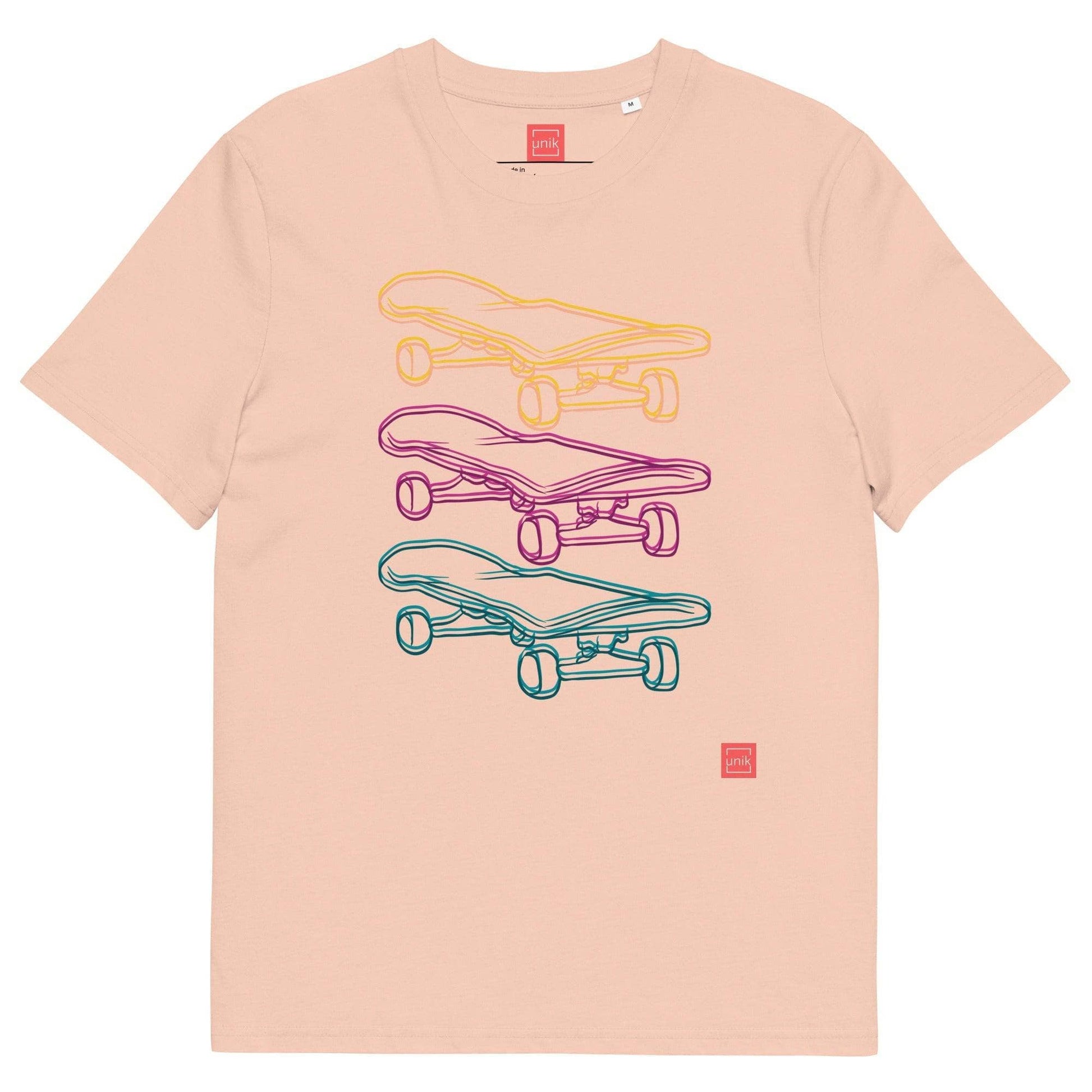 unik.fashion Fraiche Peche / S Skate t-shirt