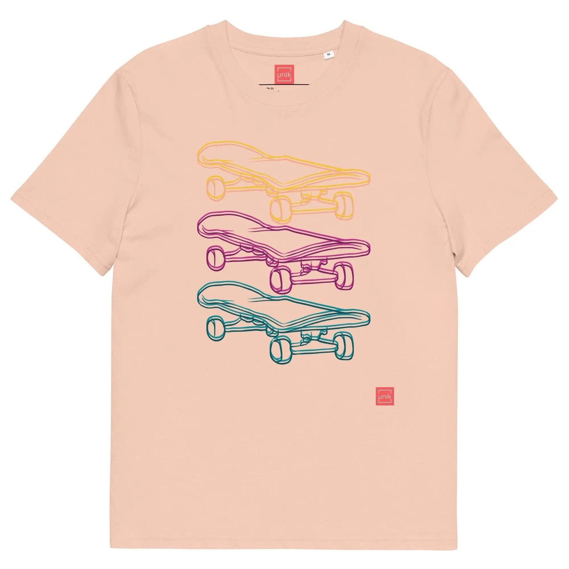 unik.fashion Fraiche Peche / S Skate  t-shirt