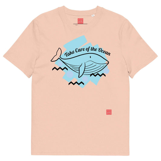 unik.fashion Fraiche Peche / S Whale t-shirt