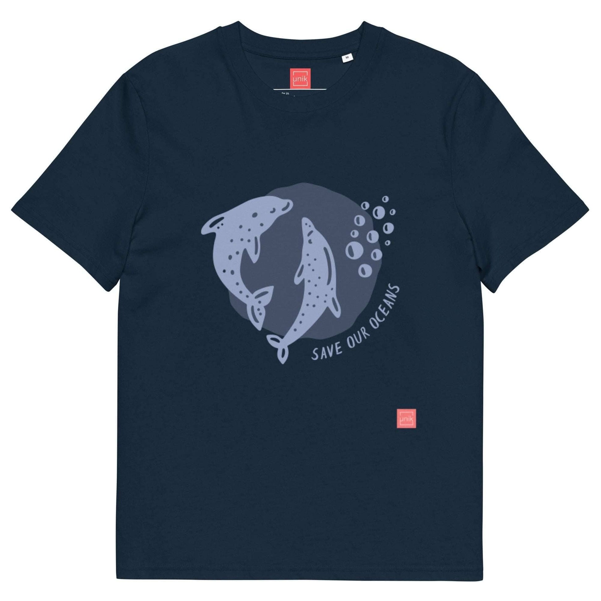 unik.fashion French Navy / S Dolphin t-shirt
