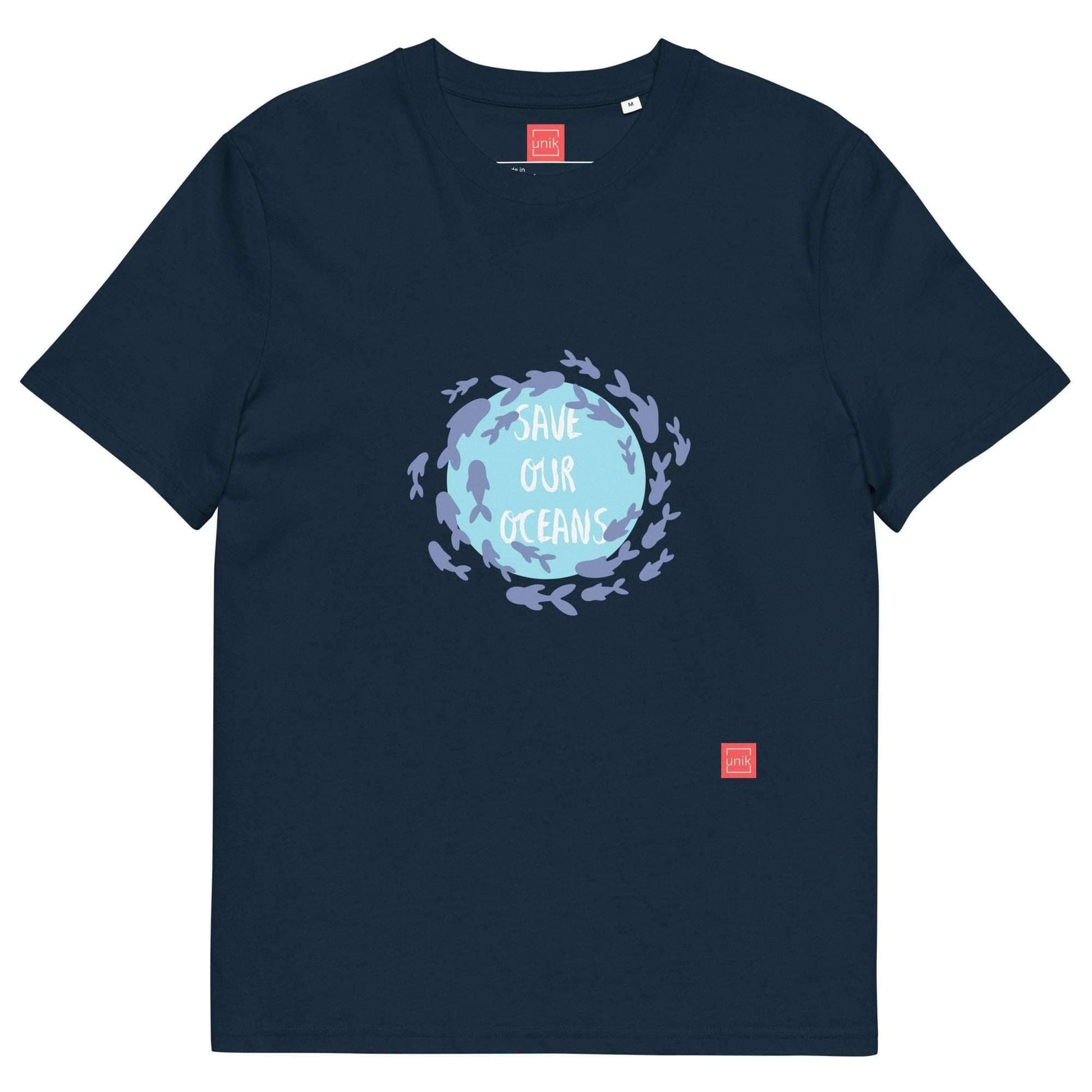 unik.fashion French Navy / S Fish t-shirt
