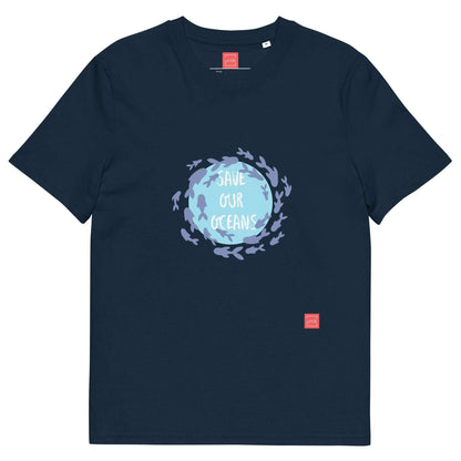 unik.fashion French Navy / S Fish t-shirt