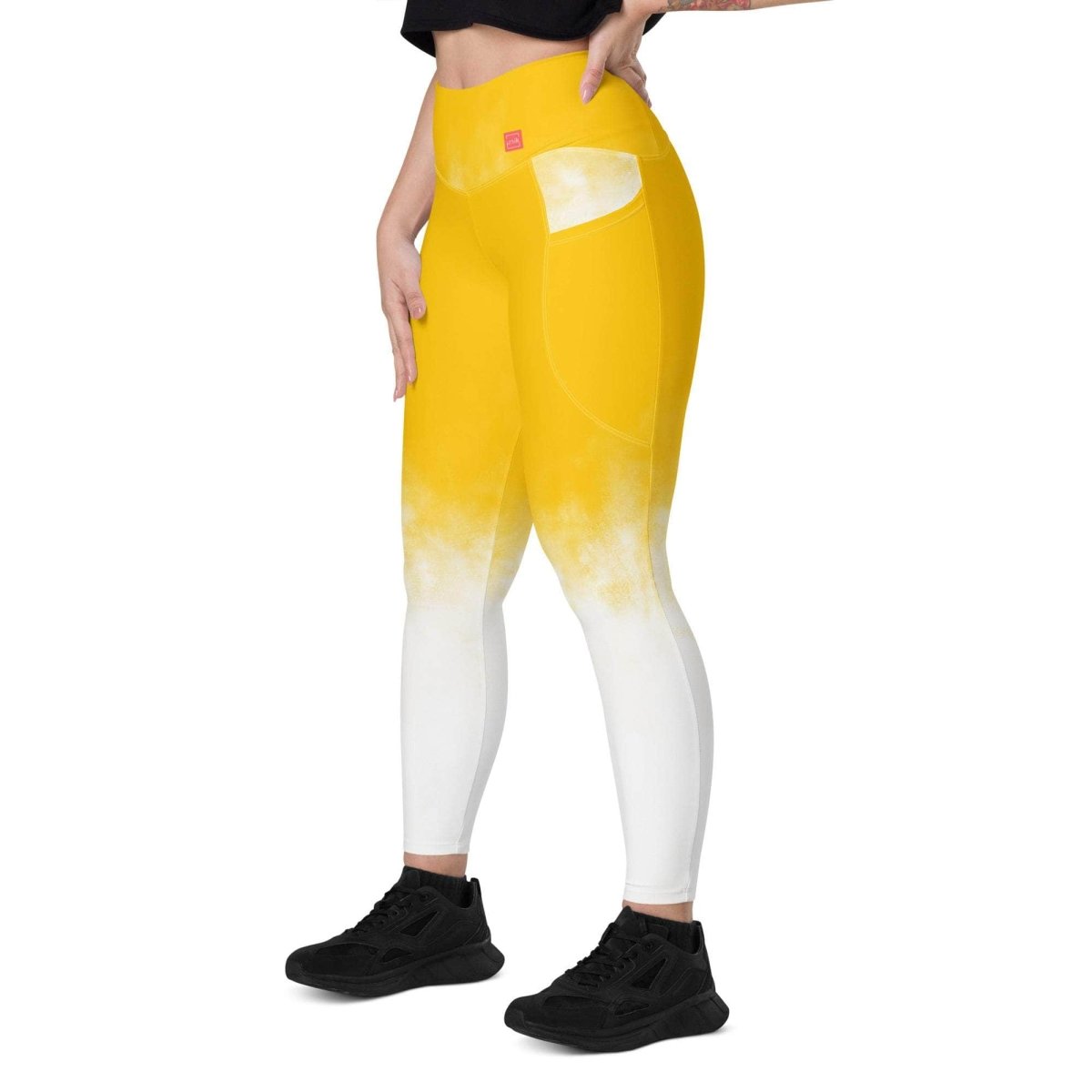 Golden Cloud Leggings - unik.fashion