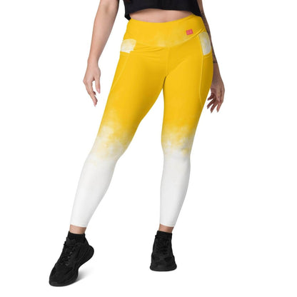 Golden Cloud Leggings - unik.fashion