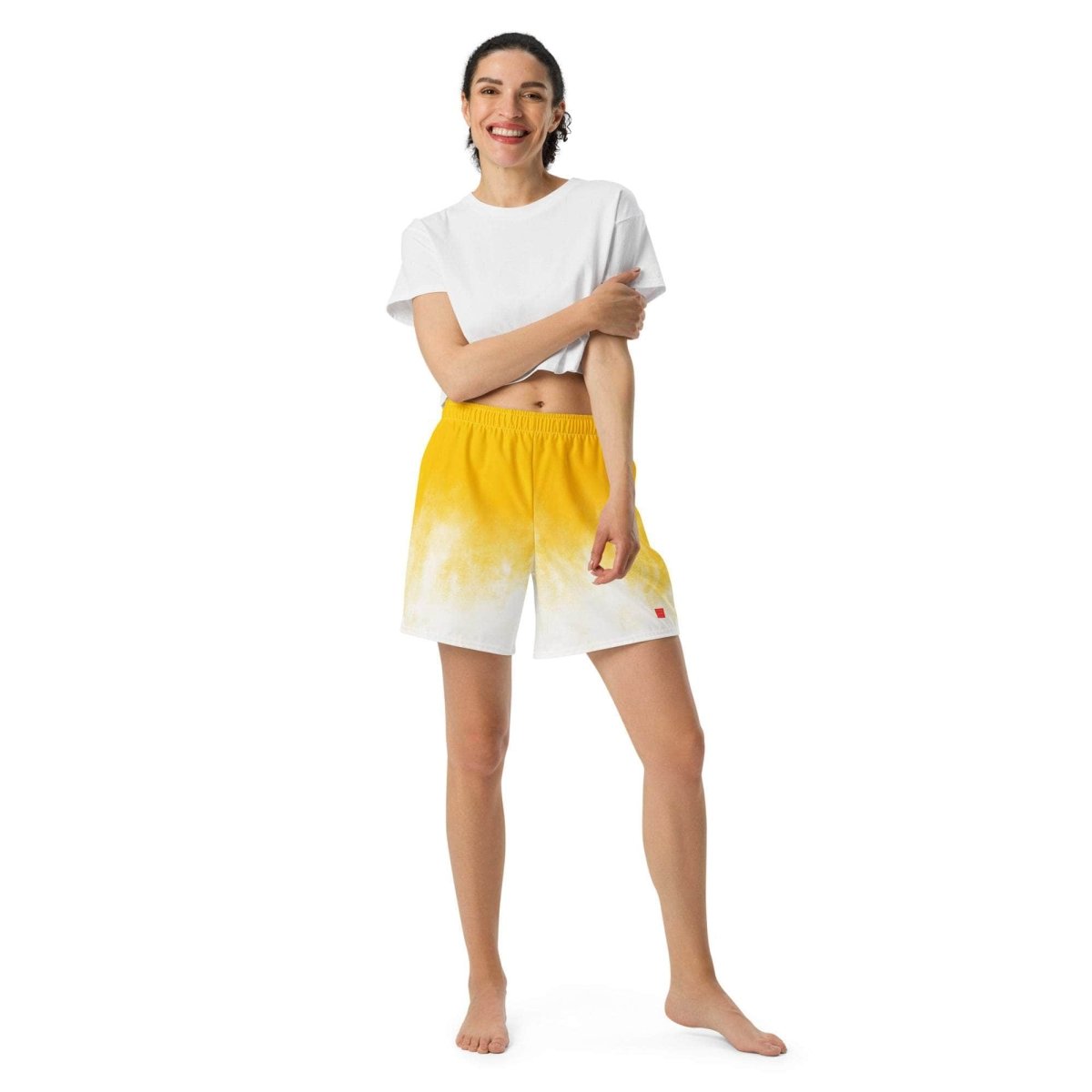 Golden Cloud Long Shorts - unik.fashion