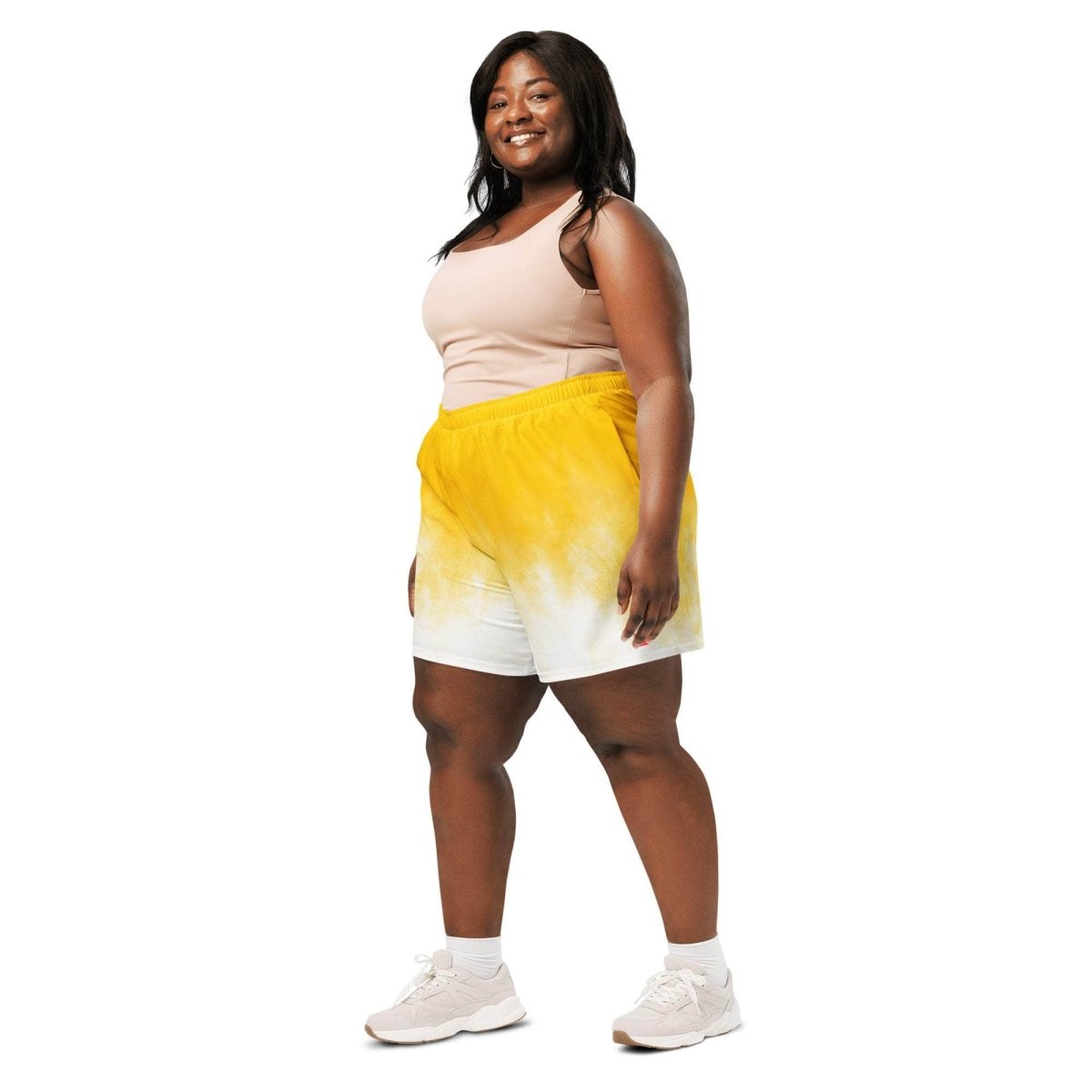 Golden Cloud Long Shorts - unik.fashion