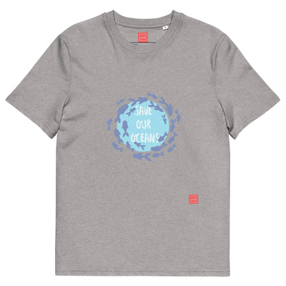 unik.fashion Heather Grey / S Fish t-shirt