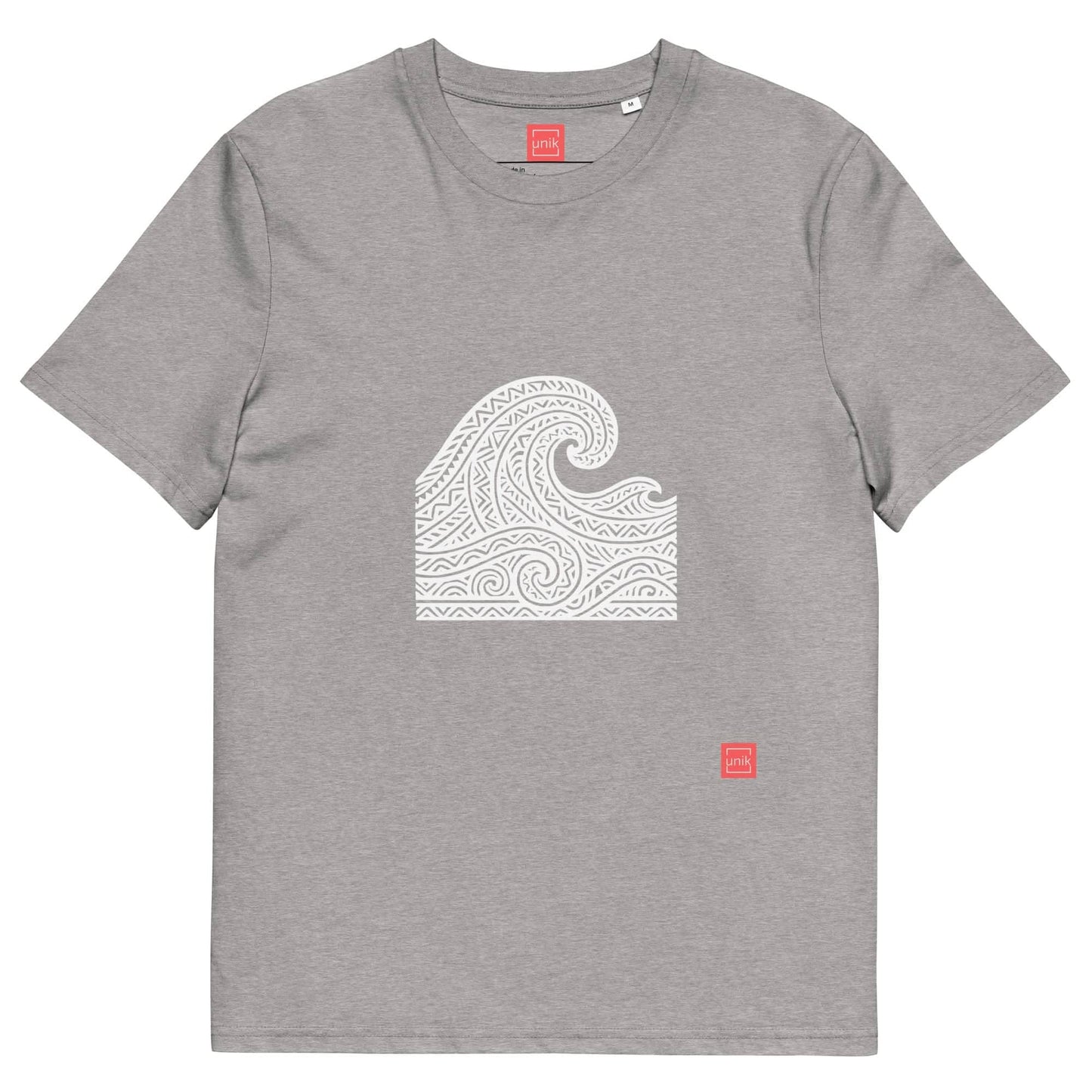 unik.fashion Heather Grey / S Waves t-shirt