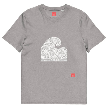 unik.fashion Heather Grey / S Waves t-shirt