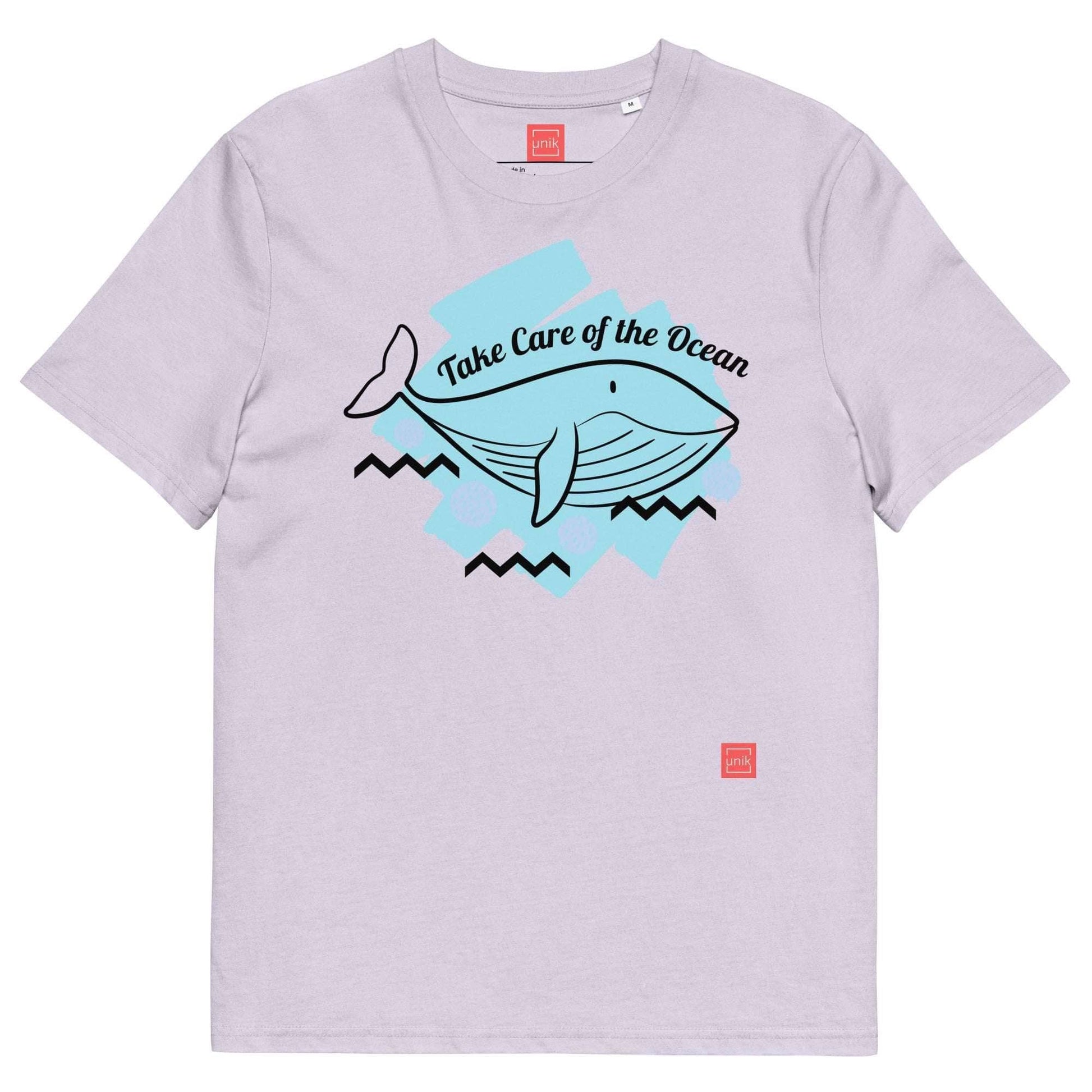 unik.fashion Lavender / S Whale t-shirt