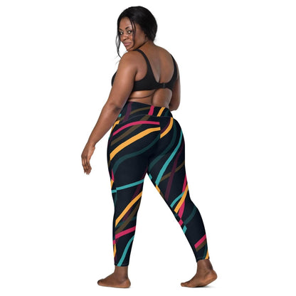 Neon Currents Leggings - unik.fashion