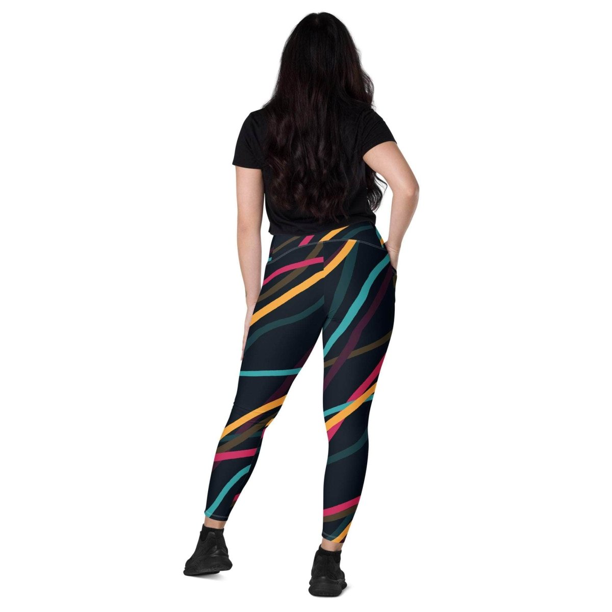 Neon Currents Leggings - unik.fashion