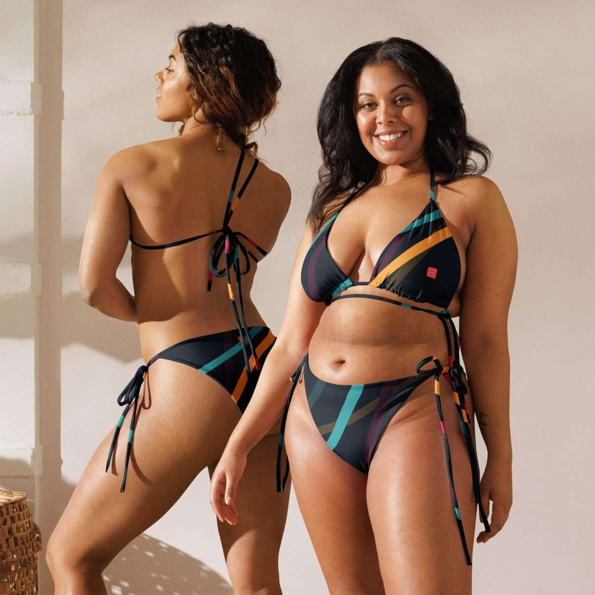 Neon Currents string - unik.fashion
